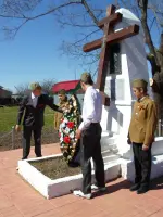 Памятник погибшим в Великой Отечественной войне, Россия, Владимирская область, Александровский район, село Бакшеево