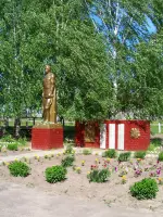 Памятник воину-победителю, Россия, Чувашская Республика, Шумерлинский район, поселок Красный Октябрь