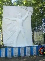Памятник землякам-участникам ВОВ, Россия, Тверская область, Бежецкий район, село Константиново
