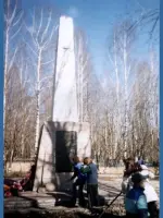 Памятник умершим в чусовских госпиталях от тяжёлых ран в годы Великой Отечественной войны, Россия, Пермский край, Чусовской район
