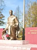 Мемориальный комплекс шести Героев-минёров, Россия, Смоленская область, Руднянский район, деревня Микулино