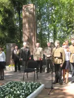 Обелиск павшим в годы Великой Отечественной войны жителям поселка Рублево, улица Василия Ботылева