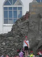 Монумент воинам Великой отечественной войны, нашим землякам, погибшим за Родину, Россия, Удмуртская Республика, Сюмсинский район, село Сюмси