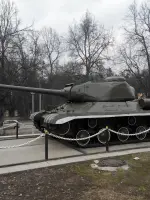 Танк ИС-2, улица Сосина