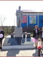 Памятник солдату–победителю, Россия, Иркутская область, Тайшетский район, село Шелаево