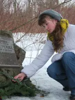 Могила Юлия Чахурского в Баболовском парке города Пушкин, Баболовский парк