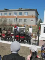 Памятник-обелиск воинам -землякам с. Корсаково, Россия, Республика Бурятия, Кабанский район, село Корсаково