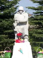 Памятник «Скорбящему солдату», Россия, Костромская область, Шарьинский район, село Одоевское