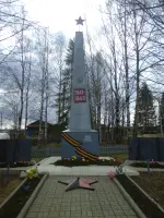 Обелиск в честь воинов - шелотян, погибших в Великой Отечественной войне 1941-1945 годов, Россия, Вологодская область, Верховажский район, село Шелота