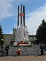 Памятник воинам-односельчанам, погибшим в годы Великой Отечественной войны, Россия, Республика Мордовия, Лямбирский район, село Большая Елховка