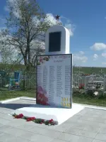 Братская могила воинов, умерших от ран в госпитале №3280, Россия, Саратовская область, Татищевский район, село Октябрьский Городок