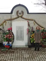 Памятник погибшим в Великой Отечественной Войне, Россия, Московская область, Черноголовка, деревня черноголовка
