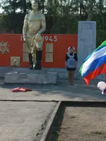 Мемориал памяти, Россия, Новосибирская область, Барабинский район, деревня Старощербаково (Марандино)