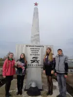 Обелиск «Памяти погибшим в годы войны», Россия, Оренбургская область, Сакмарский район, село Архиповка