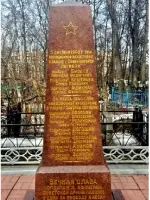 Первое Братское захоронение военных лётчиков ВВС ВМФ СССР на Измайловском кладбище Москвы, Измайловское кладбище