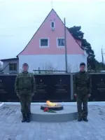 Мемориал посёлка Переславское, Зеленоградского района, Калининградской области, Россия, Калининградская область, Зеленоградский район, поселок Переславское