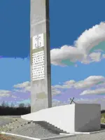 Памятник понтонерам, Россия, Ленинградская область, Всеволожский район, поселок городского типа имени Морозова