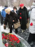 Братская могила жертв блокадного Ленинграда на Леонтьевском кладбище в Ярославле, Россия, Ярославль