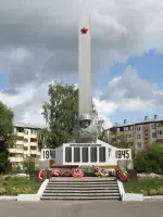 Памятник воинам, защищавшим Кубинку, Россия, Московская область, Одинцовский район, Кубинка, Нарофоминское шоссе