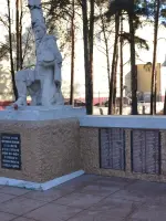 Памятник павшим в боях за Родину, Россия, Московская область, Люберецкий район, поселок городского типа Октябрьский, улица Ленина, 51