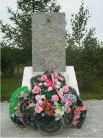 Памятник Воинской Славы землякам, участникам Великой Отечественной войны 1941−1945 гг., Россия, Иркутская область, Тайшетский район, поселок при станции Облепиха
