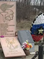 Войнам-односельчанам, павшим в годы Великой Отечественной войны 1941-1945, Россия, Московская область, Ступинский район, деревня Алеево