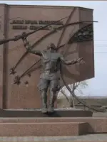 Мемориальный комплекс памяти жителей деревни Волково, Россия, Свердловская область, Каменск-Уральский, деревня Волкова, улица Февральской Революции