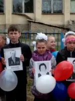 Обелиск погибшим во время Великой Отечественной войны, Россия, Курганская область, Катайский район, село Петропавловское