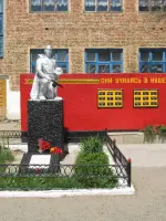 История создания памятника «Они учились в нашей школе», улица М. Горького