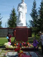Памятник воинам-землякам в селе Контошино Косихинского района Алтайского края, Россия, Алтайский край, Косихинский район, село Контошино