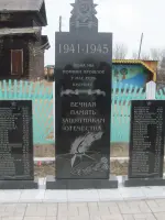 Обелиск памяти односельчанам, не вернувшимся с войны, Россия, Иркутская область, Черемховский район, поселок Нижняя Иреть