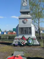 Обелиск воинам, погибшим в Великой Отечественной войне, Россия, Омская область, Тюкалинский район, село Малиновка