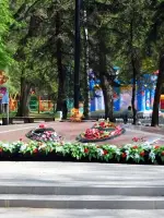 Памятник «Звезда» / Вечный огонь, парк Культуры и отдыха имени Горького