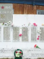 Обелиск в память о погибших в Великой Отечественной войне 1941−1945 г., Россия, Республика Башкортостан, Учалинский район, деревня Мулдашево