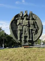 Памятник бойцам-ополченцам СТЗ, проспект Ленина