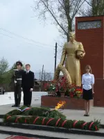 Памятник землякам, погибшим в годы Великой Отечественной войны, Россия, Удмуртская Республика, Кизнерский район, поселок Кизнер
