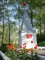 Памятник воинам «Никто не забыт, ничто не забыто 1941−1945», Россия, Тульская область, Щекинский район, село Никольское