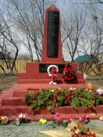 Памятник воинам, участникам Великой Отечественной войны, Россия, Иркутская область, Иркутский район, деревня Усть-Куда