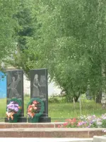 Участникам Великой Отечественной войны и труженикам тыла.
      , Россия, Пермский край, Осинский район, поселок Ново-Залесново