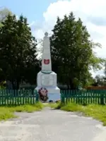 Памятник воинам землякам в селе Малышево Селивановского района Владимирской области, Россия, Владимирская область, Селивановский район, село Малышево