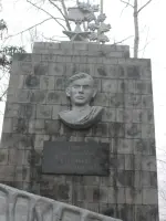 Памятник Герою Советского Союза Клепикову Георгию Петровичу, Россия, Амурская область, Зейский район, село Овсянка