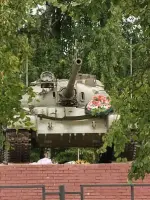 Памятник Танк, улица Ленина