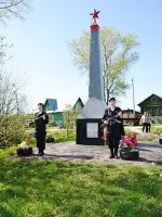 Памятник погибшим воинам в селе Черкутино, Россия, Владимирская область, Собинский район, село Черкутино