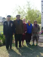 «Могила неизвестного летчика, погибшего в воздушном бою в период Сталинградской битвы» (№ 1213), Россия, Волгоградская область, Ленинский район, село Бахтияровка