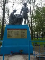 Памятник погибшим односельчанам в годы гражданской и Великой Отечественной войны, Россия, Ростовская область, Азовский район, село Александровка