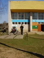 Памятник морякам, Россия, Вологодская область, Никольский район, поселок Борок