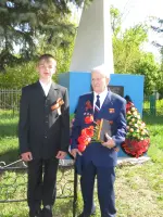 Вечная память героям, павшим в ВОВ 1941–1945 гг. в селе Ериловка, Елецкого района, Липецкой области., Россия, Липецкая область, Елецкий район, село Ериловка