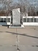 Обелиск воинам-землякам, Россия, Оренбургская область, Домбаровский район, село Домбаровка