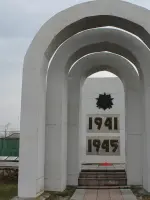 Памятник – мемориал «Дорога памяти», Россия, Свердловская область, Новолялинский район, поселок Лобва