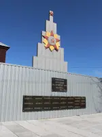 Памятник землякам, погибшим на Великой Отечественной войне, Россия, Липецкая область, Грязинский район, поселок Совхоз Красная Дубрава (Животноводческий)